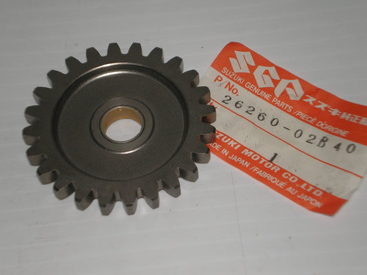 SUZUKI RM80 RMYP Transmission Kick Starter Idle Gear 26260-02B40
