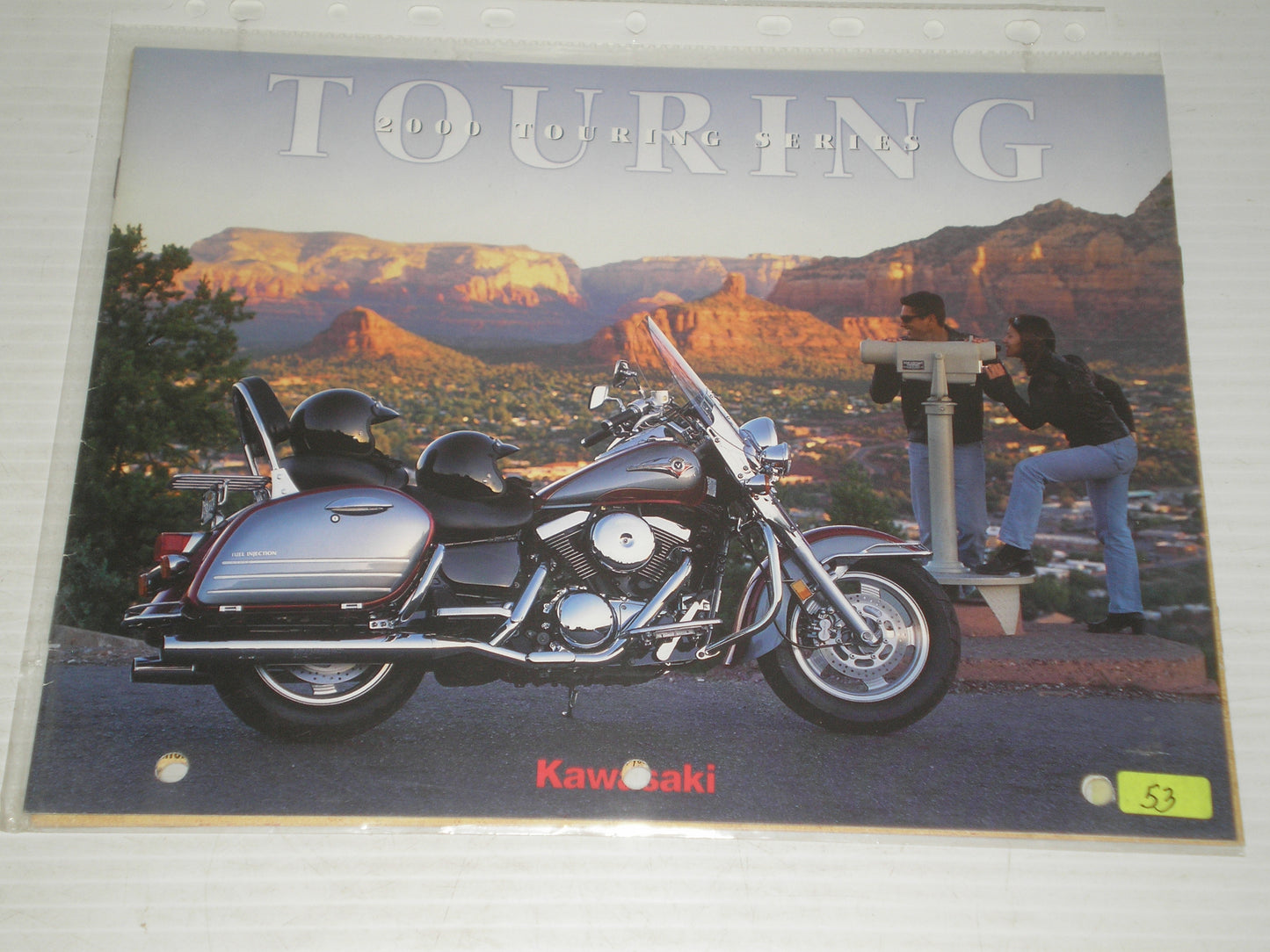 KAWASAKI 2000 TOURING SERIES SALES  BROCHURE # 53