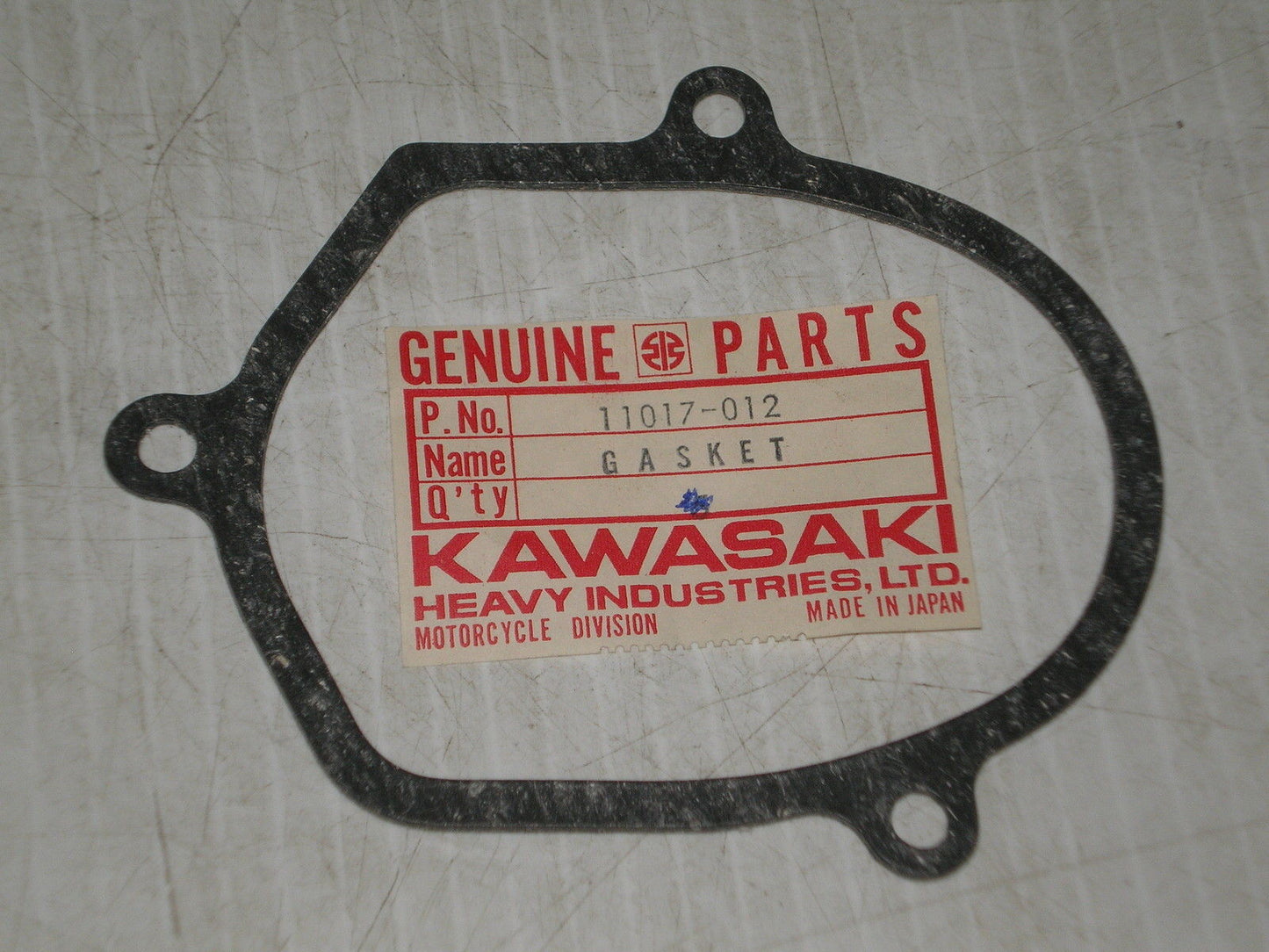 KAWASAKI KX125 1974-1976 Inlet Pipe Gasket 11017-012