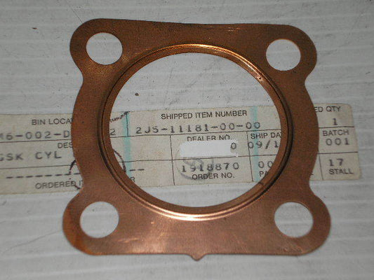 YAMAHA YZ80 1977-1979 Cylinder Head Gasket 2J5-11181-00