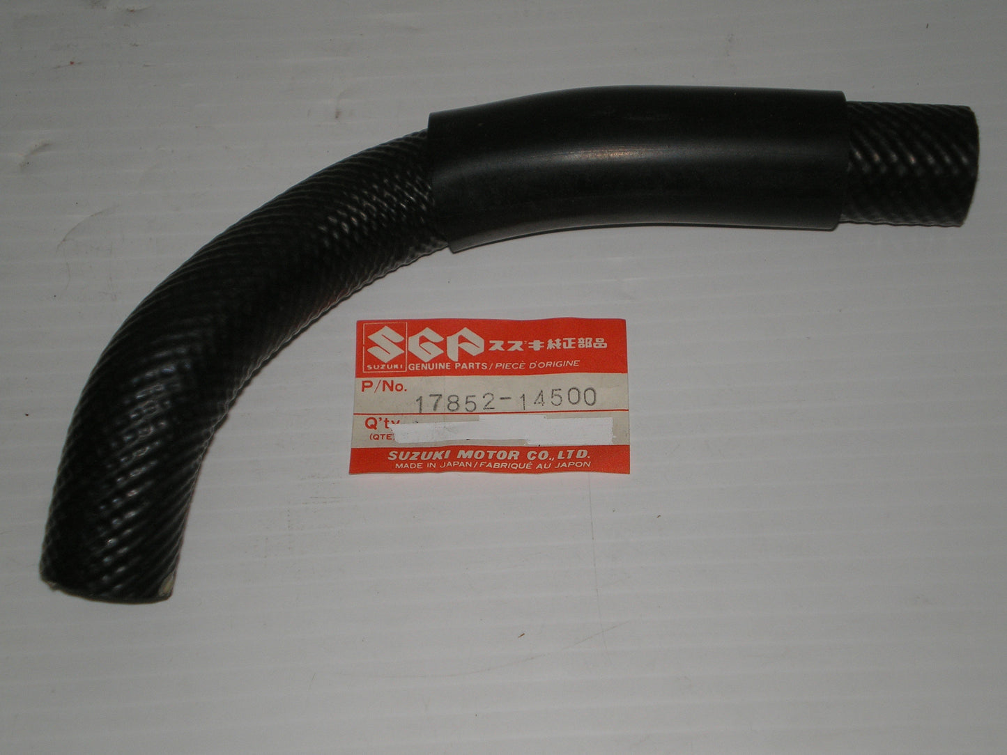 SUZUKI RM125 AHRMA Radiator Outlet Hose 17852-14500