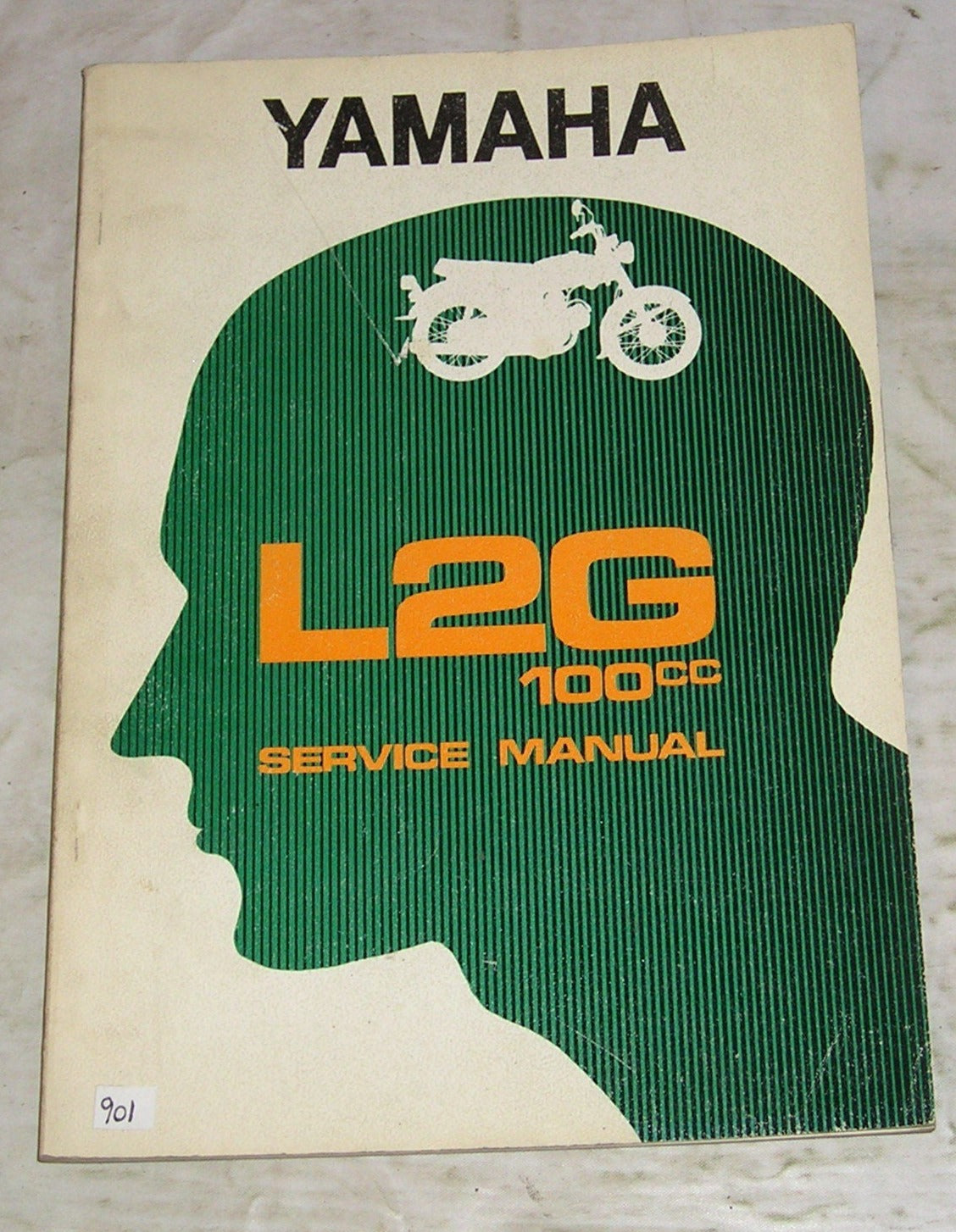 YAMAHA 100  L2  L2G  1971  Factory Service Manual  #901