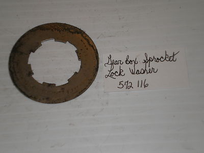 TRIUMPH TR6 T120 T150 6T Gearbox Sprocket Locking Washer 572116 / 57-2116