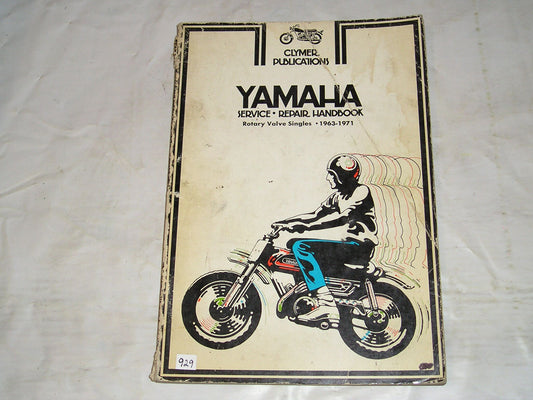 YAMAHA G5 G6 JT1 MF2 MJ2 U5 YF1 YG5 YJ2  Clymer Service Manual M388  #929