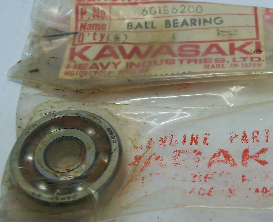 KAWASAKI C2 G3 G4 G5 KD80 KD100 KE100 KH100 KM100 KV100 MC1 W1 W2 Wheel Bearing 601B6200 / 6200