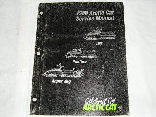 ARCTIC CAT Jag Panther Super Jag Service Manual 2254-452 #S59