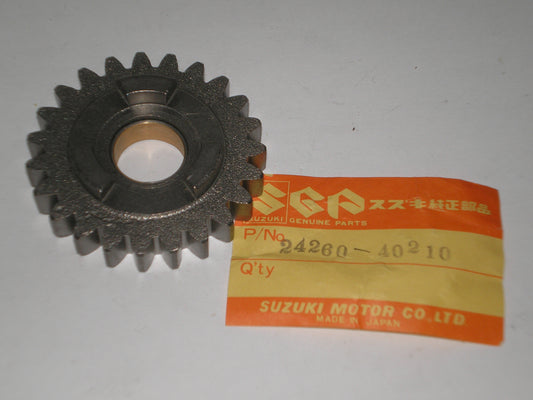 SUZUKI RM100 RM125 1976-1981 AHRMA Sixth Drive Gear 24260-40210