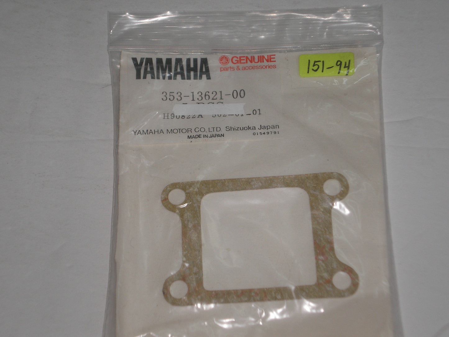 YAMAHA DT80 GT1 GT80 GTMX LB50 LB80 MX80 RD60 TY80 YZ80 Reed Valve Seat Gasket  3MT-13621-00 / 353-13621-01 / 353-13621-00