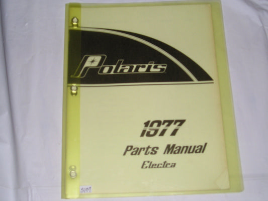 POLARIS Electra 1977 Parts Catalogue 9910417 #S177