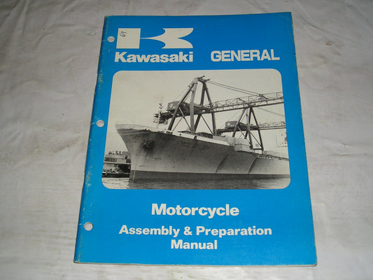 KAWASAKI General 1980  Assembly & Preparation Manual  99931-1064-01  #69