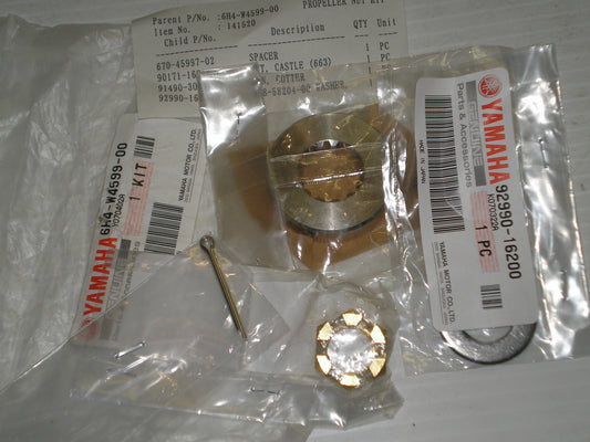 YAMAHA 40EL 40ML 50TL C40 C50 C55 CV40 CV55 E40 F40 F50 P50 Nut 6H4-W4599-00