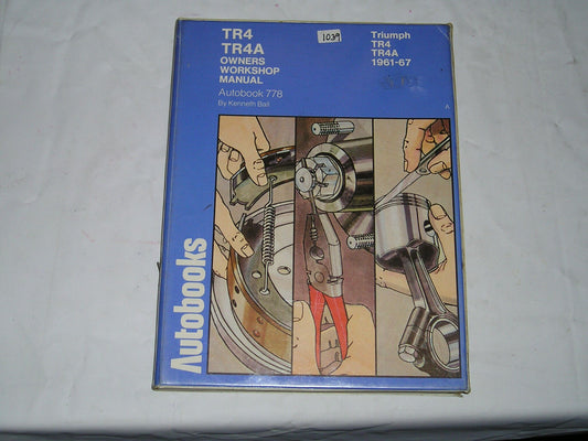 TRIUMPH TR4 TR4A 1961-1967  Autobooks Workshop / Service Manual 778  #E150
