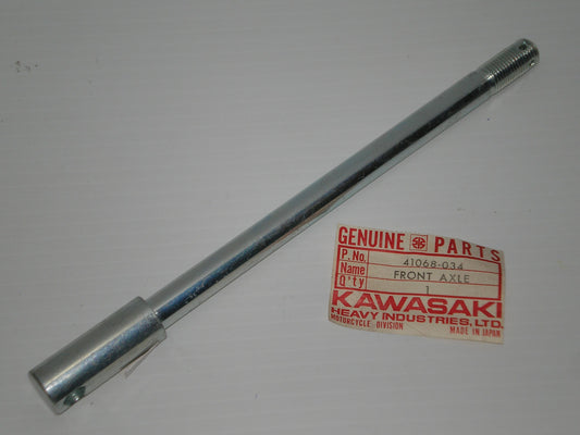 KAWASAKI F6 125 Enduro 1971 Front Wheel Axle 41068-034