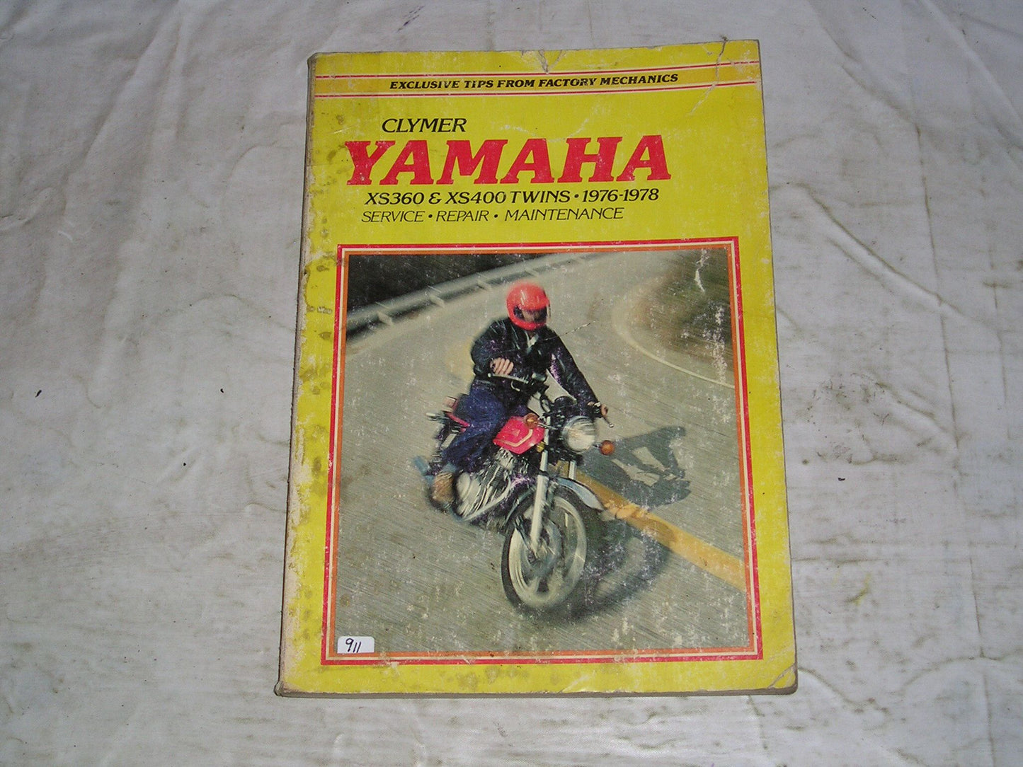 YAMAHA XS360  XS400  Twins 1976 1977 1978  Clymer Service Manual M402  #911