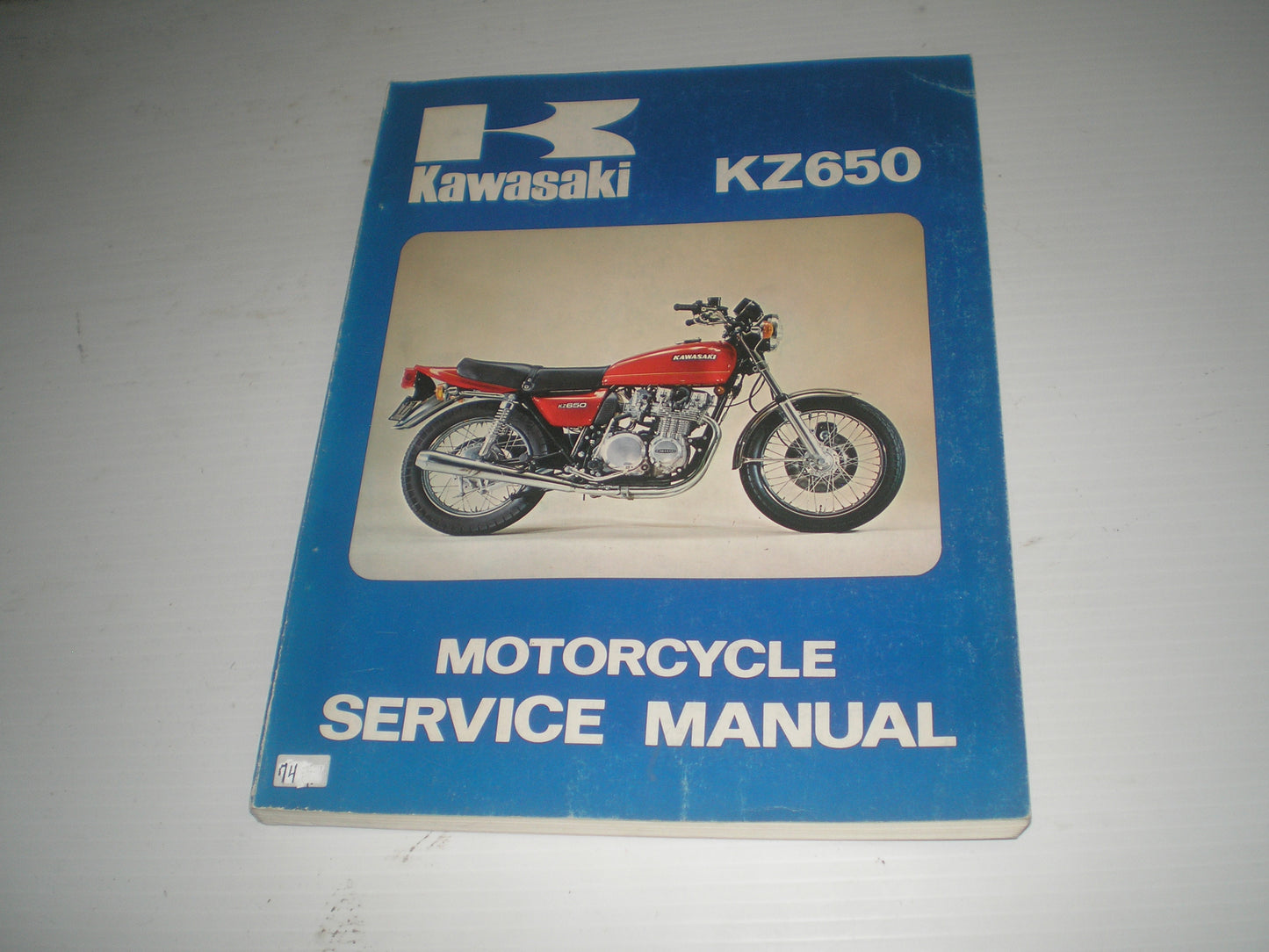 KAWASAKI KZ650 B1 C1 1976 1977 Service Manual  99924-1001-01  #74