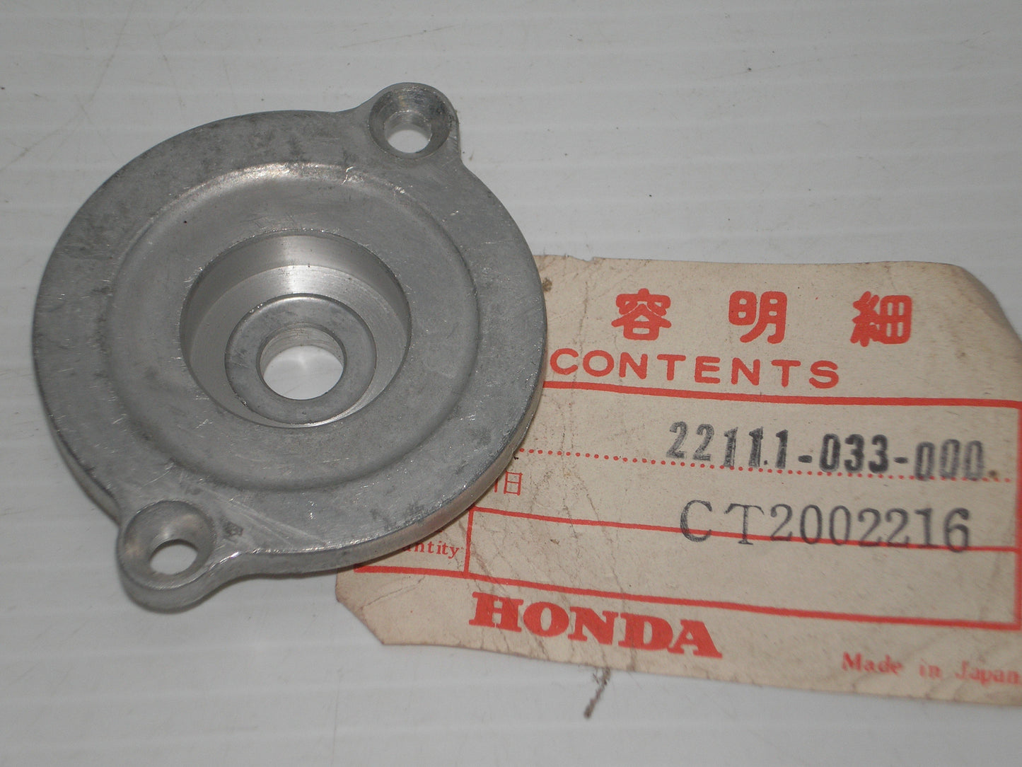 HONDA CT200 1964 CM90 Outer Clutch Cover 22111-033-000