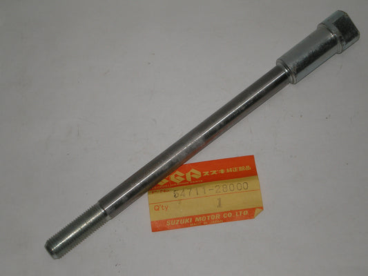 SUZUKI TC125 TS125 TS185 Front Wheel Axle 54711-28000
