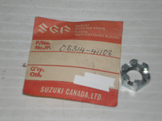 SUZUKI GS550 GS650 GS700 GS750 GS850 GS1000 GS1100 GV1200 RM80 XN85 Nut 08314-41108 / 08314-4010B
