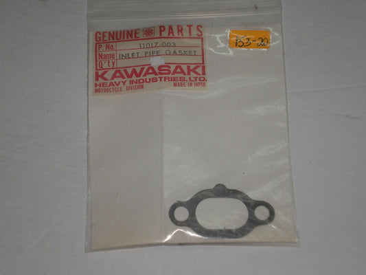 KAWASAKI MT1 KV75  Inlet Pipe Gasket 11017-003 / 11060-1398
