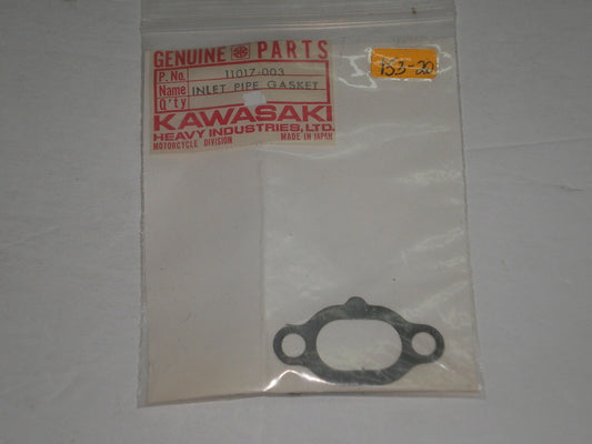KAWASAKI MT1 KV75 Inlet Pipe Gasket 11017-003 / 11060-1398
