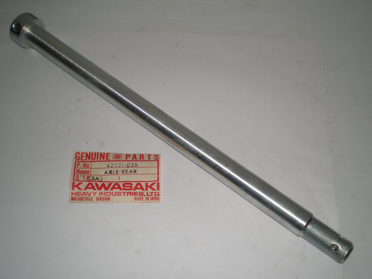 KAWASAKI F5 F8 F9 F81 Factory Rear Wheel Axle 42031-036