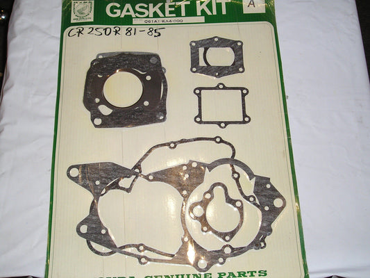 HONDA CR250 R Elsinore Complete Engine Gasket Kit 061A1-KA4-000 / 061A1-KA4-S00