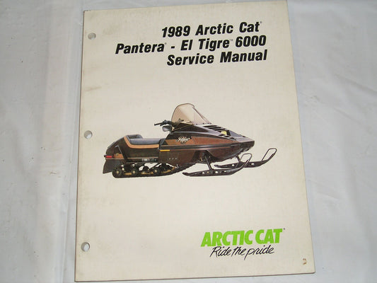 ARCTIC CAT Pantera & El Tigre 6000  Service Manual  2254-497  #S64