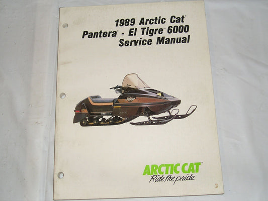 ARCTIC CAT Pantera & El Tigre 6000 Service Manual 2254-497 #S64