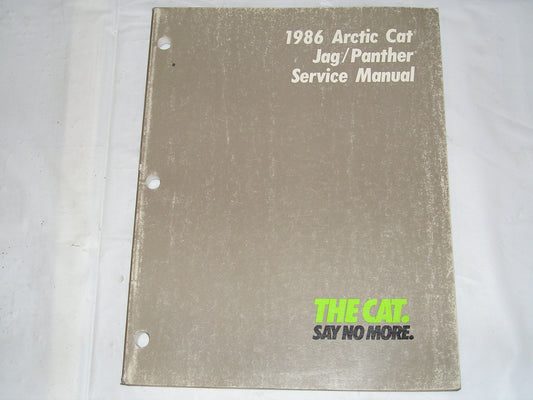 ARCTIC CAT Jag & Panther Service Manual 2254-328 #S53