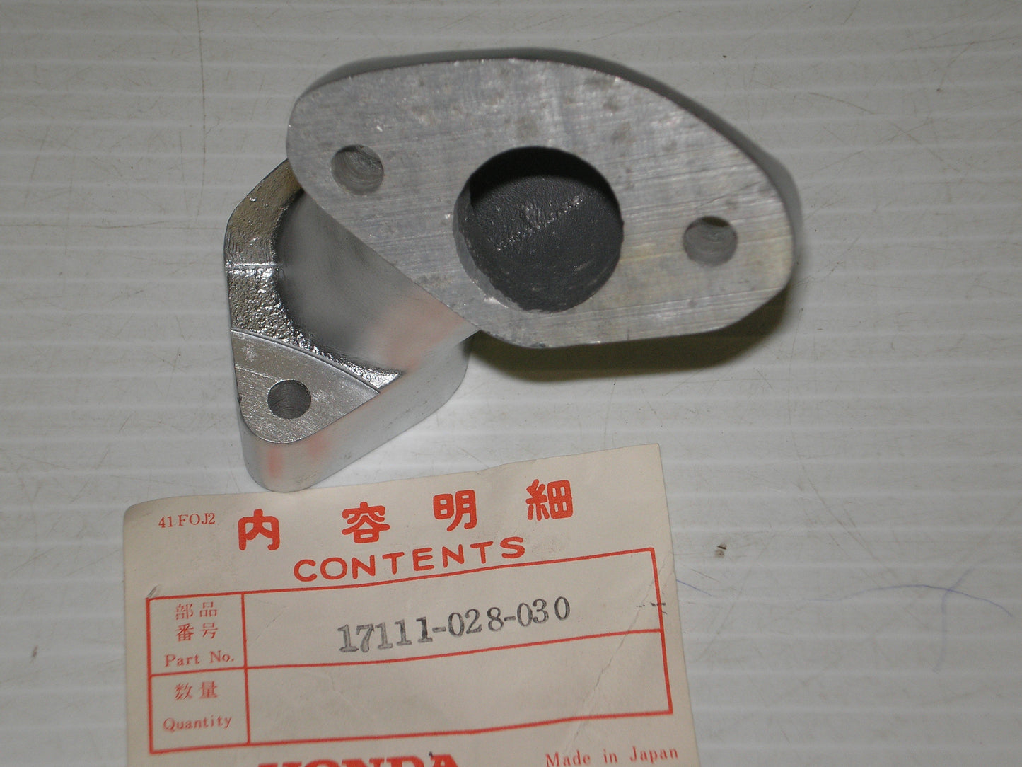 HONDA S90  Cylinder Head Inlet Pipe to Carburetor 17111-028-030