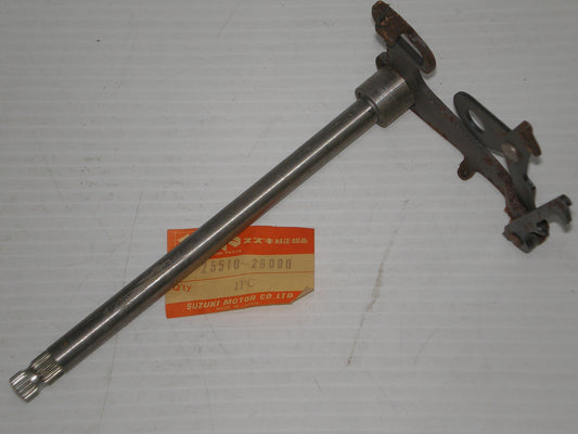 SUZUKI TS50 Transmission Gear Shift Shaft 25510-26000