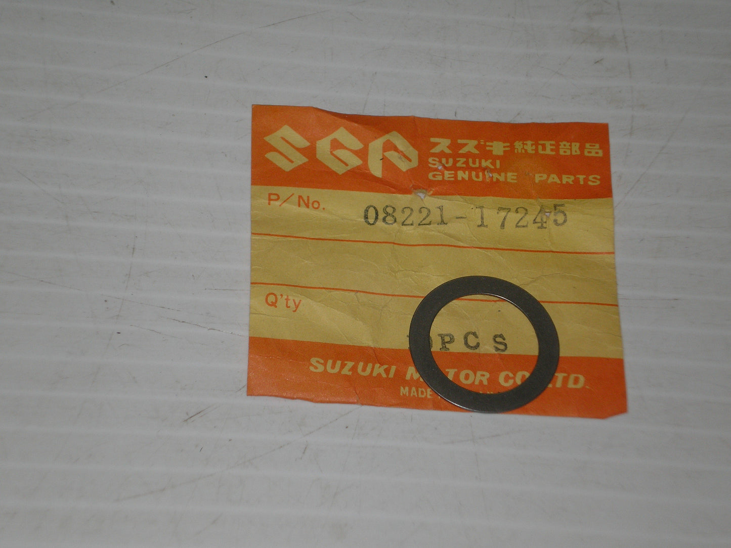 SUZUKI M12 M15 1968 Crankshaft Bearing Thrust Washer Shim 08221-17245