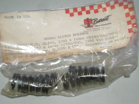 HONDA CX500 GL500 Barnett Heavy Duty Clutch Springs Set/4 MT-15