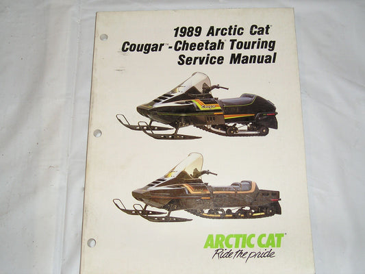 ARCTIC CAT Cougar & Cheetah Touring Service Manual 2254-498  #S63