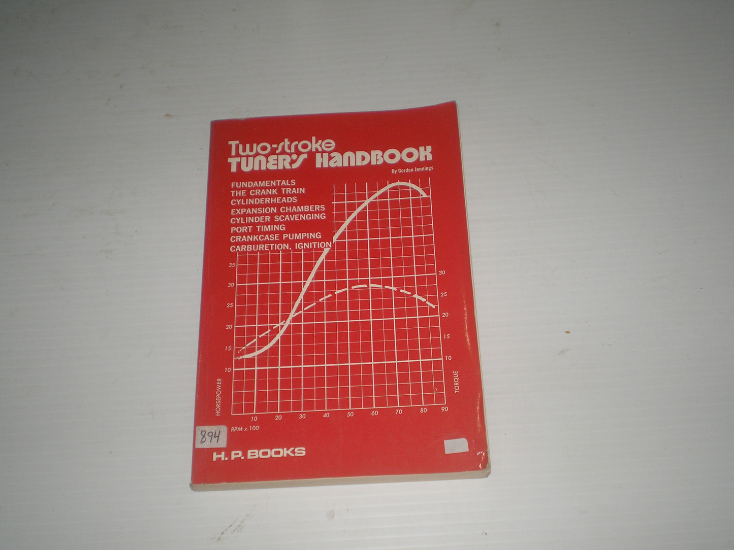 Tuning & Racing - Two Stroke Tuner's Handbook by Gordon Jennings  0-912656-41-7  #1551