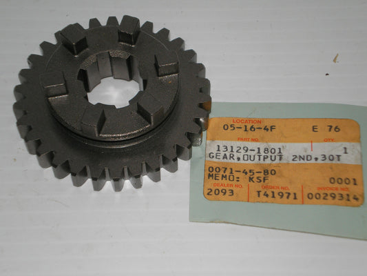 KAWASAKI KSF250 1987-2000 Transmission 2nd Output Gear 13129-1801