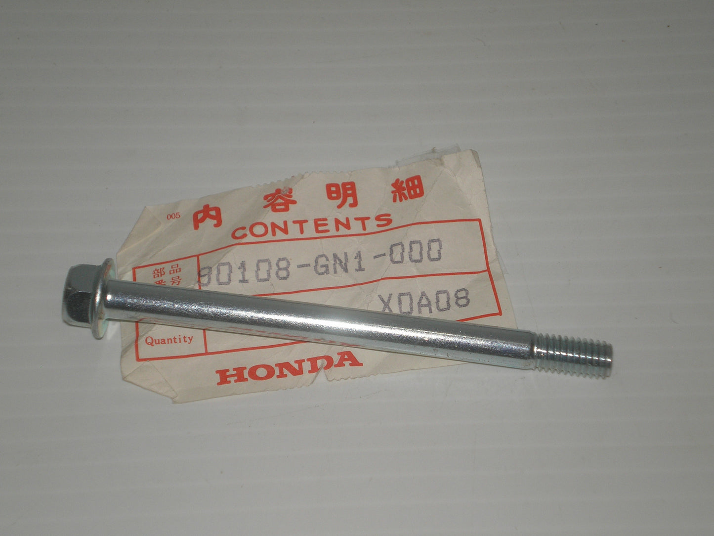 HONDA CR125 CR250 CRF80 CRF100 XR80 XR100 XR200 Engine Mount Flange Bolt 90108-GN1-000