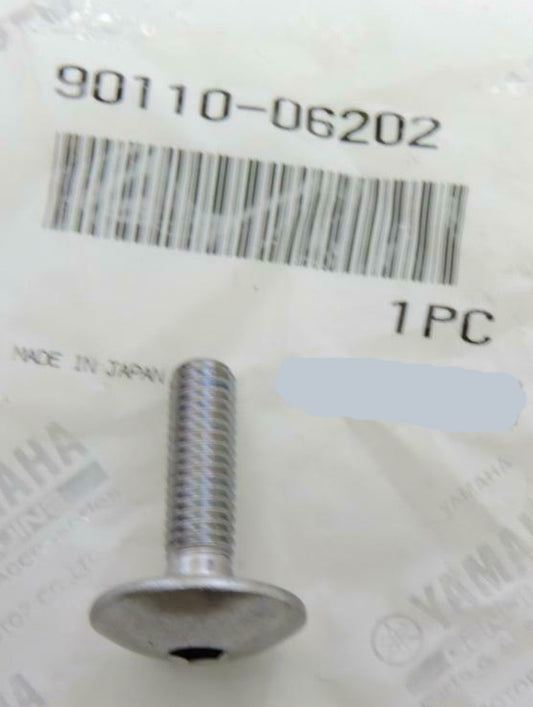 YAMAHA FJ FZ FZR GTS RZ SRX XTZ XV XVS XVZ YFM YSR YZFR Hexagon Socket Head Bolt 90110-06083 / 90110-06202