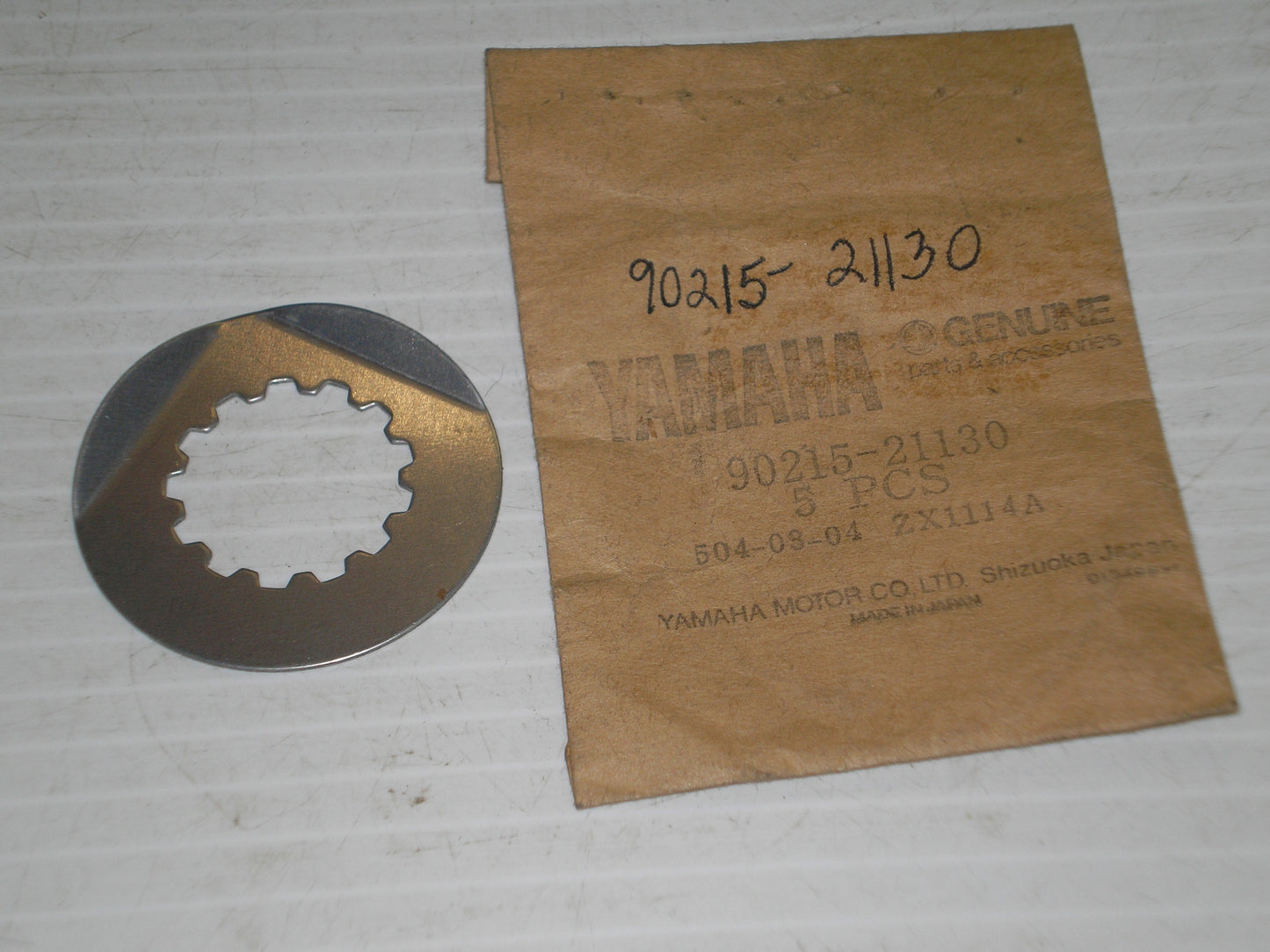 YAMAHA XS750 XS850  Clutch Center Lock Washer 90215-21130