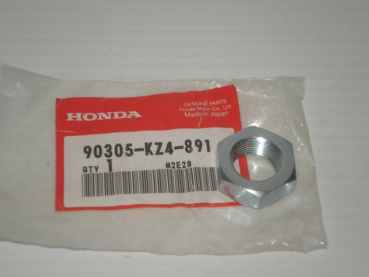 HONDA CBR1100 CBR600 CBR90 CR125R CR250R VTR1000  VF750 VT750 XR650 Axle Nut 90305-KZ4-891 / 90305-KZ4-890