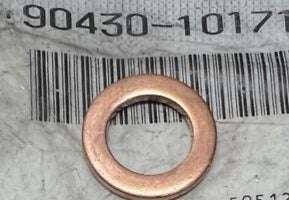 YAMAHA BW DT EF FJ FJR FZ FZR GTS SRX TDM TT TX Copper Washer Gasket 90430-10171