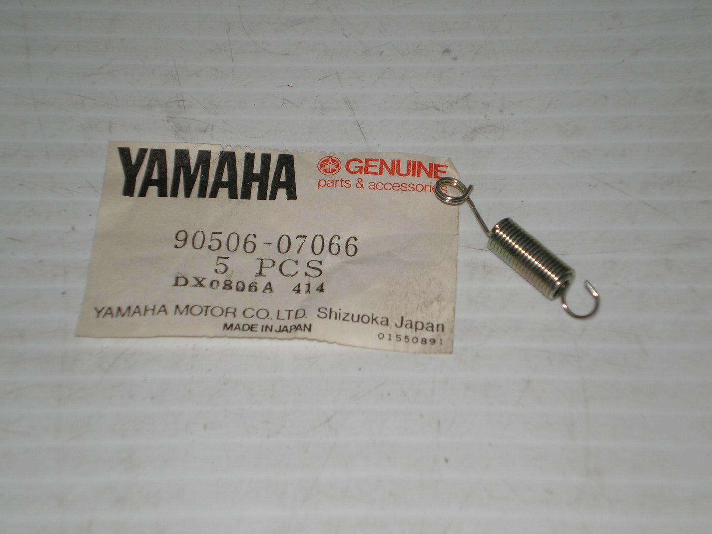 YAMAHA JT1 JT2 GT1 LB YZ DT MX YSR TY RD GT 50 60 80 Push Lever Spring 90506-07066