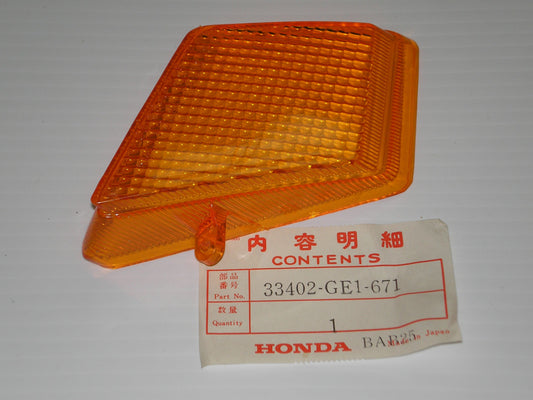 HONDA CH80 CH150 Factory Front R/H Turn Signal Lens 33402- GE1-671