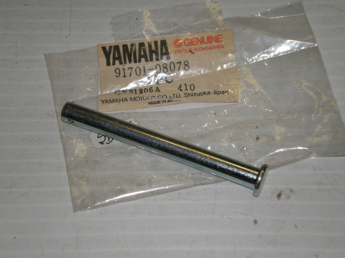 YAMAHA BR250 LC50 MJ50 PW50 QT50 SH50 Center Stand Pivot Clevis Pin 91701-08078