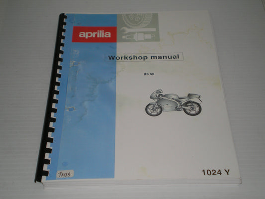 APRILIA RS50 2000 Workshop / Service Manual 1024Y #E53