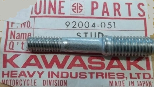 KAWASAKI G4 KV100 Factory Cylinder Head Stud 92004-051