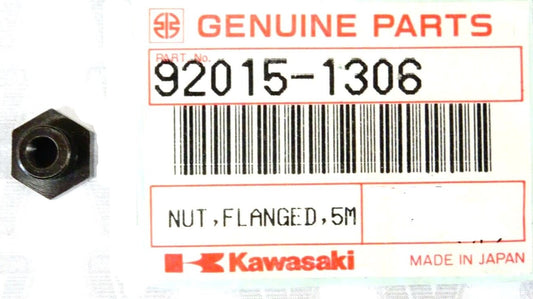 KAWASAKI GPz550 GPz750 GPz1100 ZX550 ZX750 ZX1100 Black Flange Nut 5mm  92015-1306