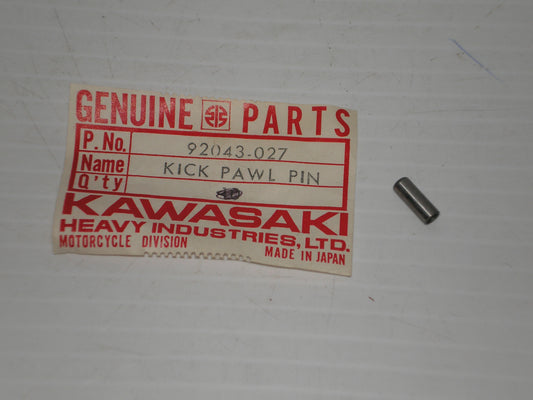 KAWASAKI KD80 G3SS MC1 G31M G4TR KD KE KM KH 100 Kick start pawl pin 92043-027
