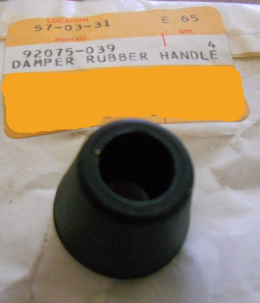 KAWASAKI A1 A7 H1 KH KX KZ S1 S2 S3 ZR Handlebar Damper Rubber 92075-039