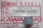 KAWASAKI G3 G5 KE100 KH100 MC1  Cylinder Head Rubber Damper 92075-074